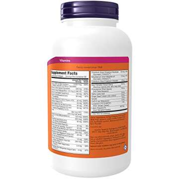 NOW Foods AdamTM Men's Multiple Vitamin -Softgels,180 Count (Pack of 1)