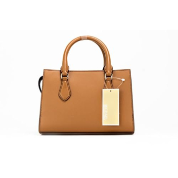 Michael Kors Sheila Small Faux Saffiano Satchel Bag