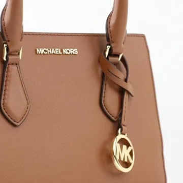 Michael Kors Sheila Small Faux Saffiano Satchel Bag