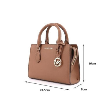Michael Kors Sheila Small Faux Saffiano Satchel Bag