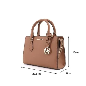Michael Kors Sheila Small Faux Saffiano Satchel Bag