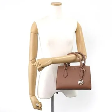 Michael Kors Sheila Small Faux Saffiano Satchel Bag