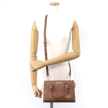 Michael Kors Sheila Small Faux Saffiano Satchel Bag