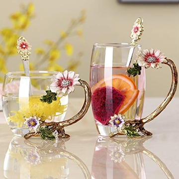 Elegant JY-Danbady Glass Tea Cup - Perfect Gift for All Occasions