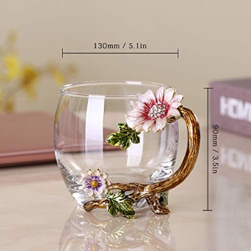 Elegant JY-Danbady Glass Tea Cup - Perfect Gift for All Occasions