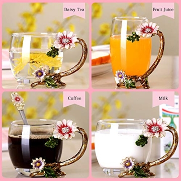 Elegant JY-Danbady Glass Tea Cup - Perfect Gift for All Occasions