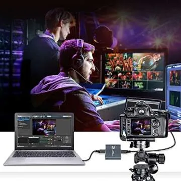 ZasLuke Capture Card 1080P 60FPS for Streaming and Gaming