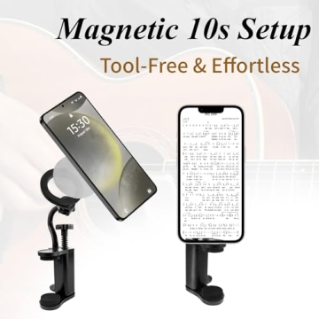 Universal Phone Holder for Guitars and Ukuleles
