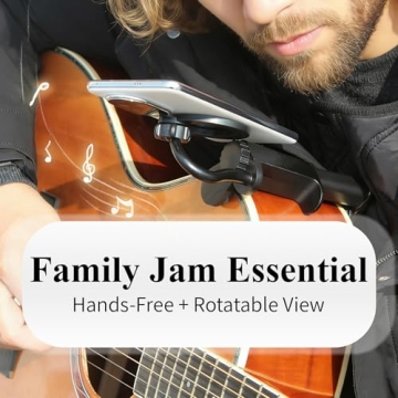 Universal Phone Holder for Guitars and Ukuleles