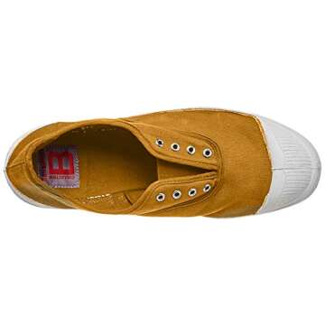 Bensimon Women's Elly Femme Sneakers - Stylish Saffron Color