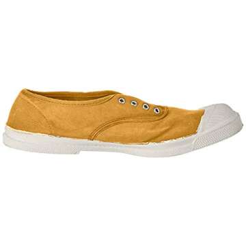 Bensimon Women's Elly Femme Sneakers - Stylish Saffron Color