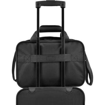 U.S. Traveler Rio Rugged Expandable Carry-on Set