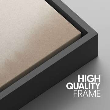 SIGNWIN Framed Abstract Forest Canvas Art Set for Home