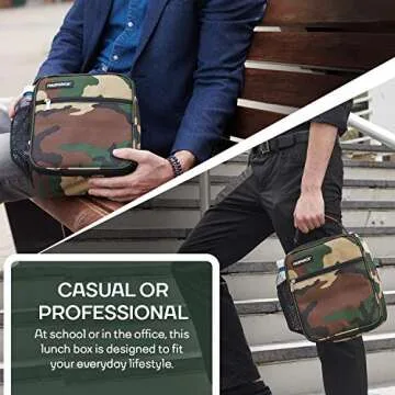 MAZFORCE Insulated Lunch Box - Safe & Stylish for All