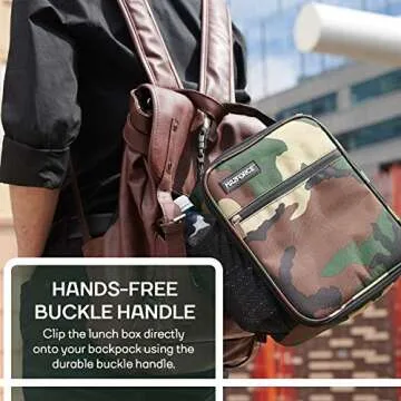 MAZFORCE Insulated Lunch Box - Safe & Stylish for All