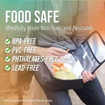 MAZFORCE Insulated Lunch Box - Safe & Stylish for All