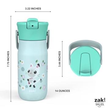 Gabby's Dollhouse Kids Water Bottle - 14oz Stainless Steel
