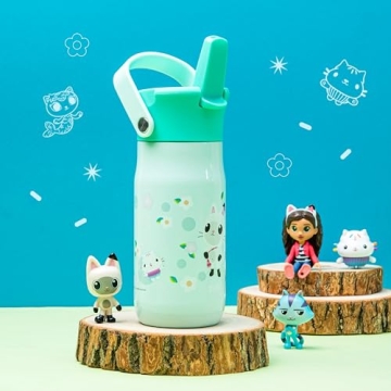 Gabby's Dollhouse Kids Water Bottle - 14oz Stainless Steel