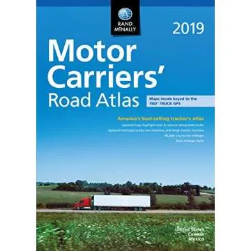 Rand McNally 2019 Motor Carriers' Road Atlas United States Canada Mexico (Rand Mcnally Motor Carrier...