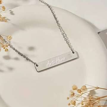 Peachrino Singe Necklace for Music Lovers and Fans