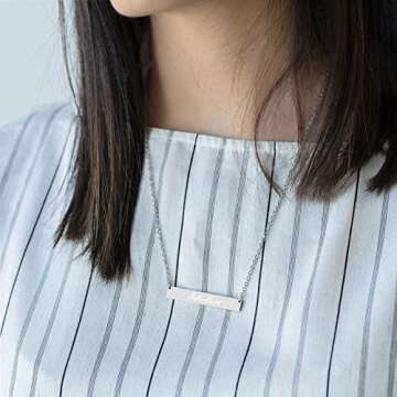 Peachrino Singe Necklace for Music Lovers and Fans