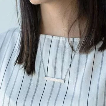 Peachrino Singe Necklace for Music Lovers and Fans