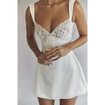 Y2K Bodycon Mini Dress with Cutout Design for Women