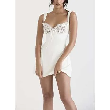 Y2K Bodycon Mini Dress with Cutout Design for Women