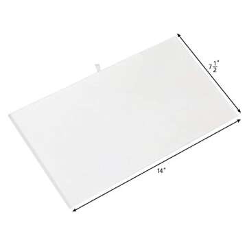 Mooca 6 Pcs Set Jewelry Display Trays Jewelry Display Pad Tray Jewelry Display Insert Jewelry Displa...