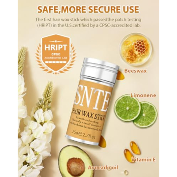 Samnyte Hair Wax Stick for Flyaways & Buns 2.7 Fl Oz