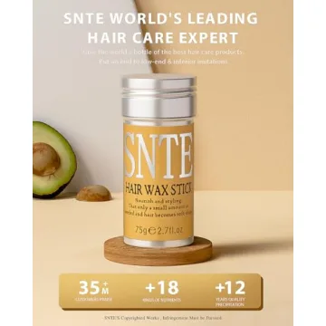 Samnyte Hair Wax Stick for Flyaways & Buns 2.7 Fl Oz