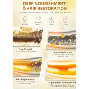 Samnyte Hair Wax Stick for Flyaways & Buns 2.7 Fl Oz