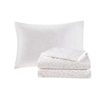 Trendy Metallic Mermaid Scales Bedding Set for Teens