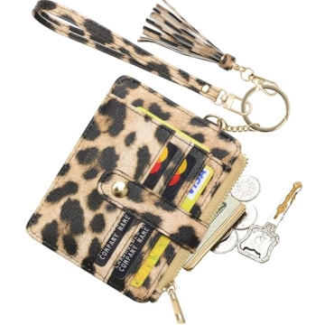 COOLANS Wristlet Bracelet Keychain Card Holder - Fashion Meets Functionality