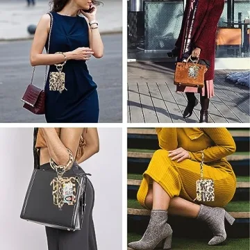 Stylish COOLANS Wristlet Keychain for Women - Chic & Functional