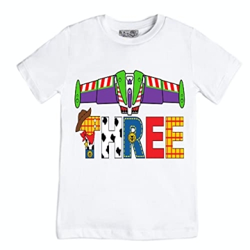 story toy third birthday shirt buzz lightyear birthday outfit story toy three shirt girl boy story t...