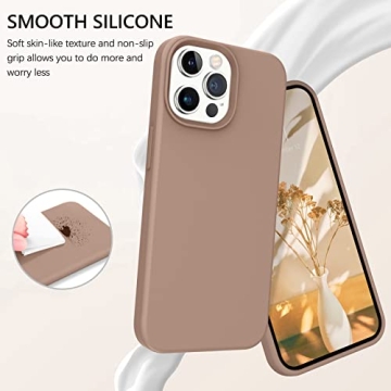 GUAGUA Liquid Silicone iPhone 13 Pro Max Case - Slim & Stylish