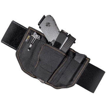VNSH Belly Band Holster - Ultimate Comfort for Concealed Carry with Magazine Pouches