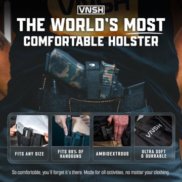 VNSH Belly Band Holster - Comfortable Concealed Carry Solution