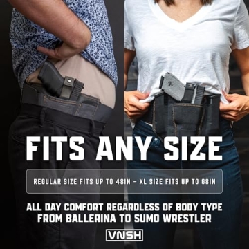 VNSH Belly Band Holster - Comfortable Concealed Carry Solution