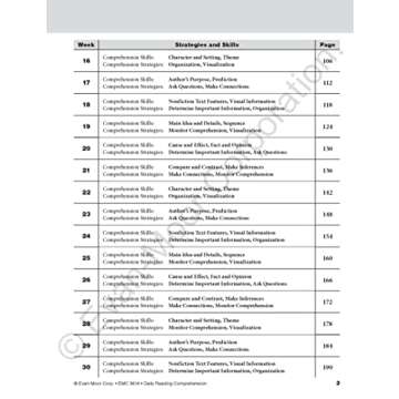 Evan-Moor Daily Reading Comprehension, Grade 4 - Homeschooling & Classroom Resource Workbook, Reproducible Worksheets, Teaching Edition, Fiction and Nonfiction, Lesson Plans, Test Prep