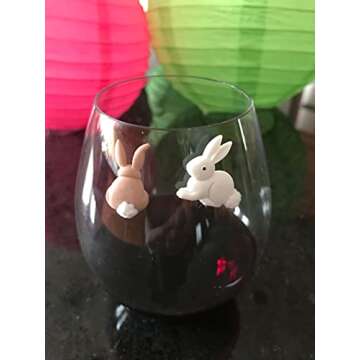 Simply Charmed Magnetic Easter Wine Glass Charms