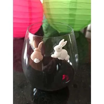 Simply Charmed Magnetic Easter Wine Glass Charms