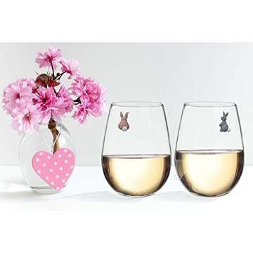 Simply Charmed Magnetic Easter Wine Glass Charms