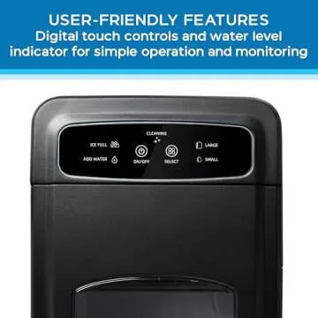 Avanti Ice Maker Portable Ice, Custom Size, & Self Cleaning