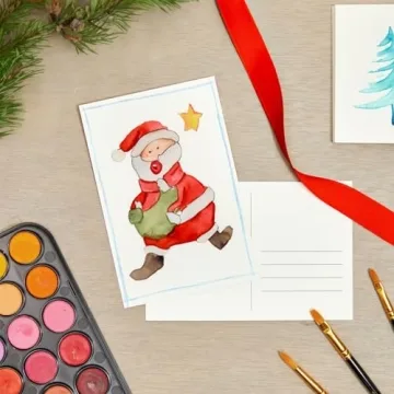 Paper Junkie Watercolor Postcards for Art Projects