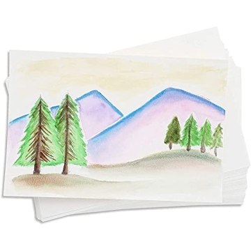 Paper Junkie Watercolor Postcards for Art Projects