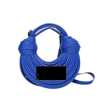 Hand Bread Women's Clutch Top Handle Satchel Shoulder Crossbody Creative Noodles Purses Underarm Bag...