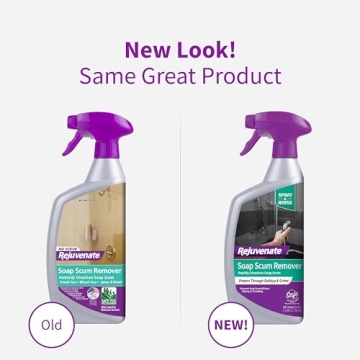 Rejuvenate Scrub Free Soap Scum Remover - Effortless Cleaning