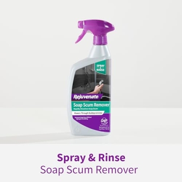 Rejuvenate Scrub Free Soap Scum Remover - Effortless Cleaning
